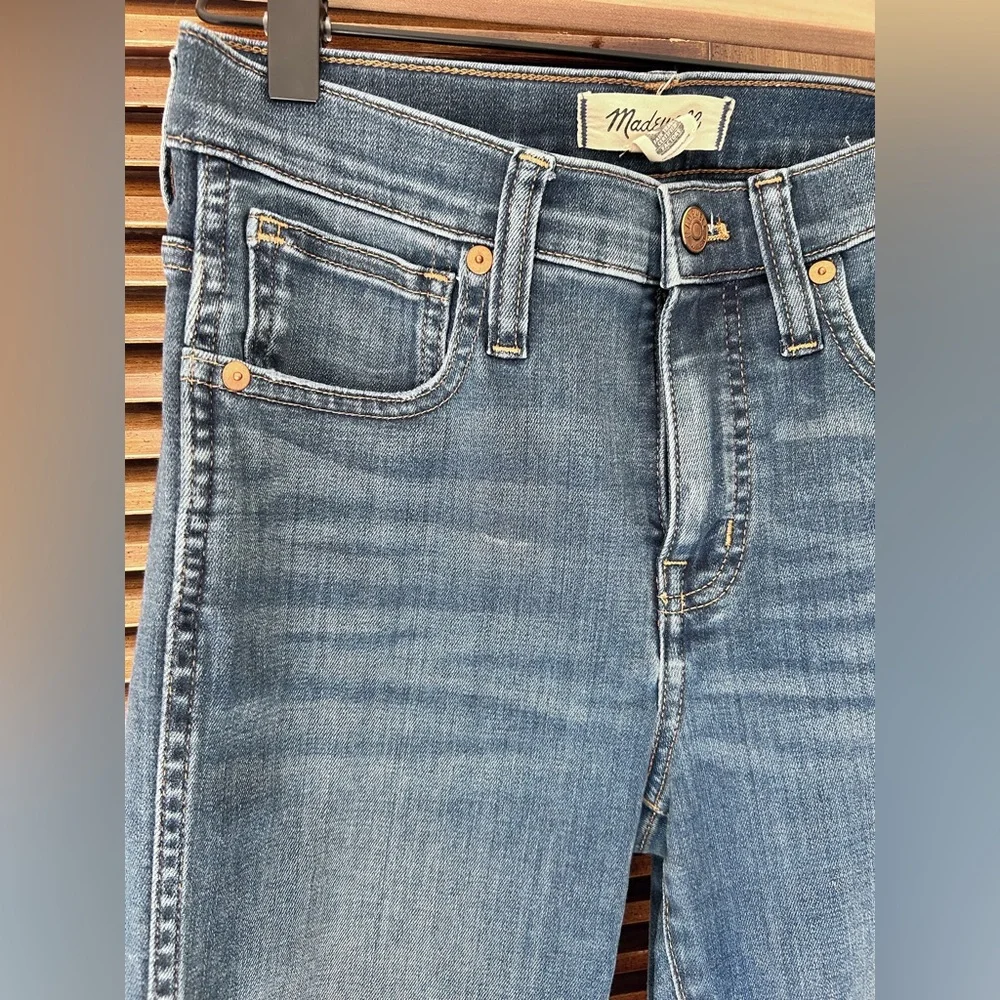 Madewell midrise stovepipe jeans